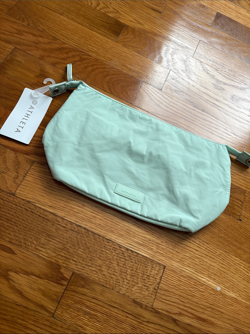Athleta Mint Green Cosmetic Pouch
